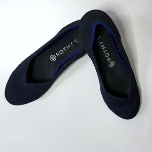 Rothy's The Flat - Navy Size 9